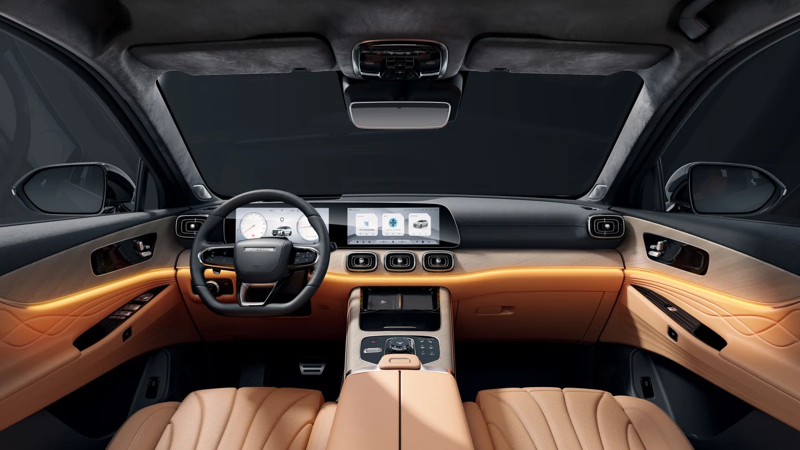 JAECOO 8 front cabin